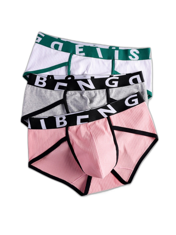 4-pack Men's Ultra-Soft Breathable Cotton High-Stretch Briefs 