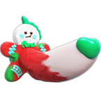 Gingerbread - 7.4 Inch Christmas Fantasy Dildo