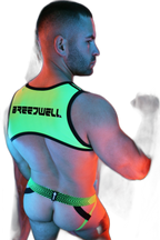 Breedwell Futura Tank Harness Neon Green