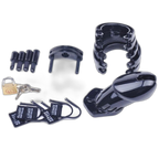 LOCK4D Original Chastity Cage L/XL Black