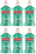 6 x Colgate Plax Soft Mint Mouthwash Alcohol Free 500Ml