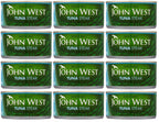 12 x John West Tuna Steak In Brine 160G