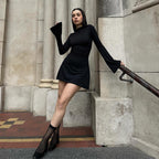 Women's Fashion Minimalist Back-tie Dress