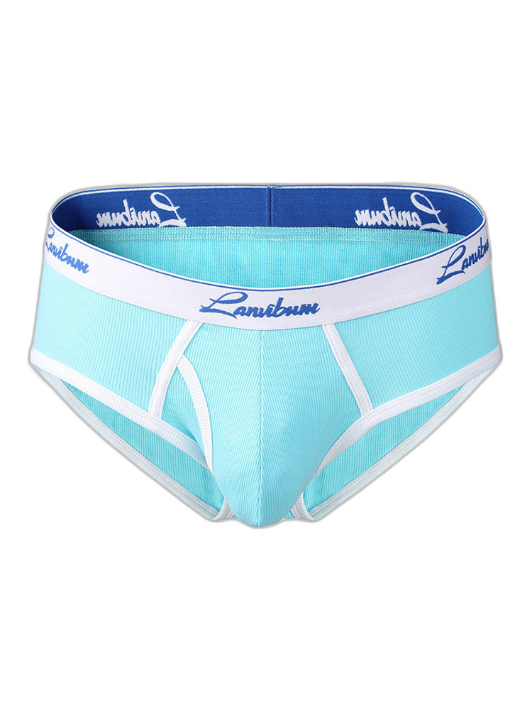 2 Pack Men's Thread Cotton Pouch Briefs