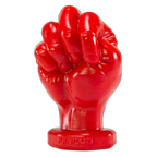 Prowler RED By Oxballs FIST Large Butt Plug Silicone Red