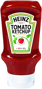 10 x Heinz Tomato Ketchup 400Ml