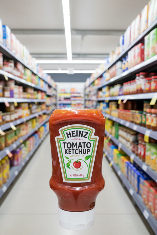 10 x Heinz Tomato Ketchup 400Ml