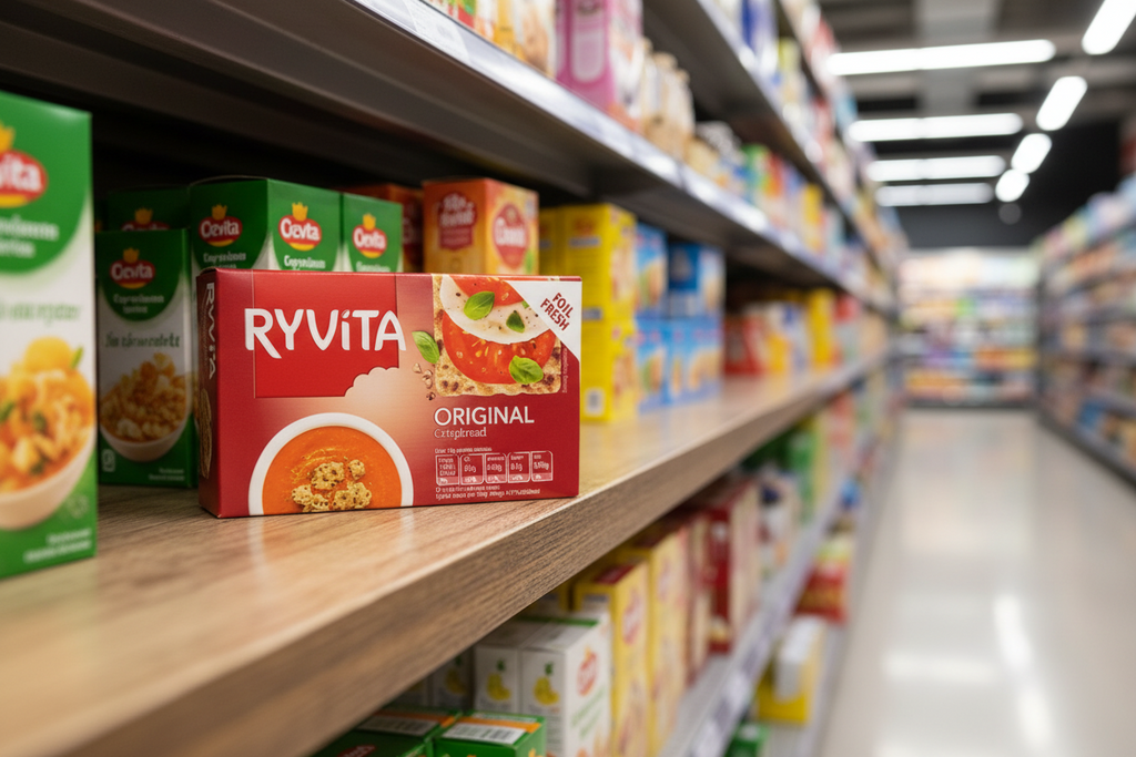 16 x Ryvita Original Crispbread 250G