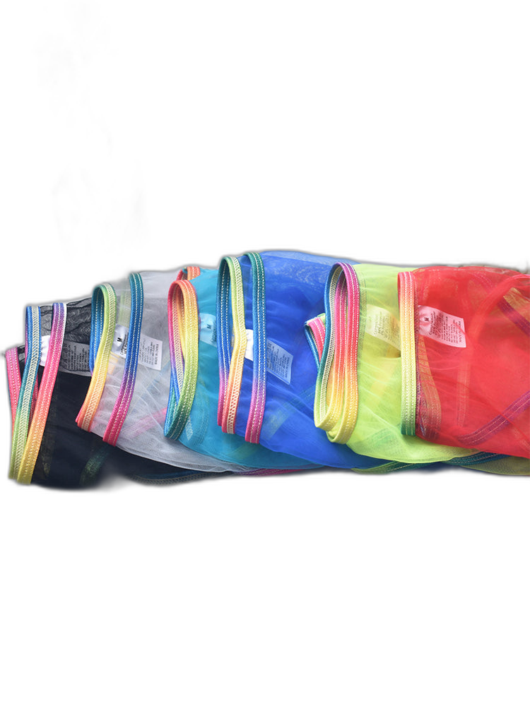 3-pack Men's Ultra-sheer Rainbow-edge Mesh Briefs