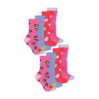 8 Pack Girls Soft Fluffy Slipper Bed Socks (4 Sizes)