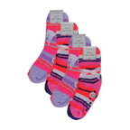 8 Pack Girls Soft Fluffy Slipper Bed Socks (4 Sizes)