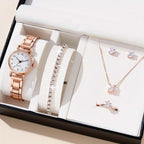 Women's Alloy Square Roman Quartz Watch