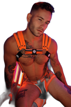 Breedwell Circuit Breaker Body Harness Neon Orange