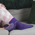 1 Pack Ladies Cosy Non Slip Thermal Slipper Socks with Grippers
