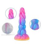 Nebulox - 8 Inch Glow In The Dark Dildo - Monster Dildo - Tentacle Dildo - Bug Dildo