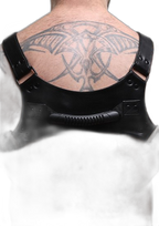 ruff GEAR Leather Bulldog Action Harness