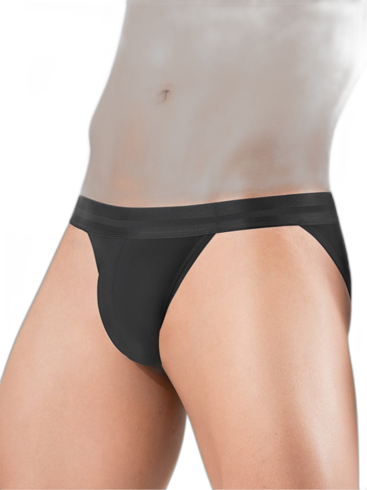 2 Pack Men's Ultra-Soft Ice Silk Quick-Dry Smooth Cooling Briefs