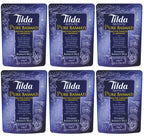 6 x Tilda Pure Microwave Basmati Rice Classics 250G