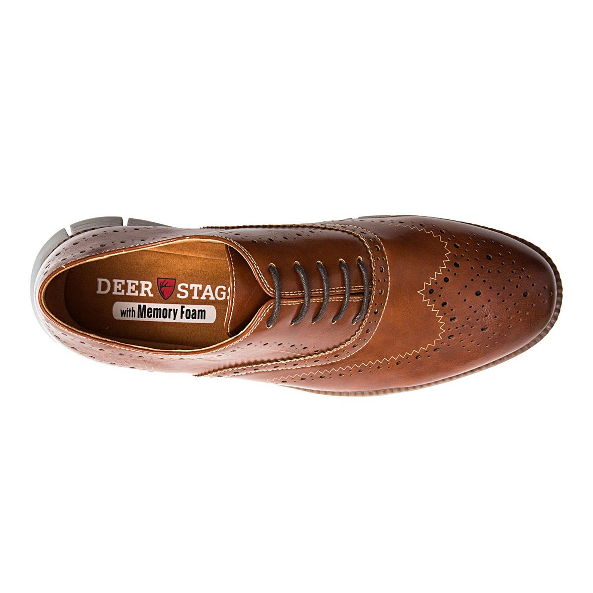 Deer Stags Benton Jr Boys' Wingtip Oxford Shoes