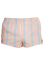 Men’s Vent Classic Plaid Cotton Boxers With Fly