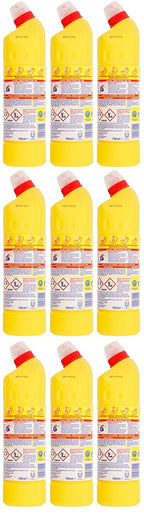 9 x Domestos  Thick Bleach Citrus Fresh 750 Ml