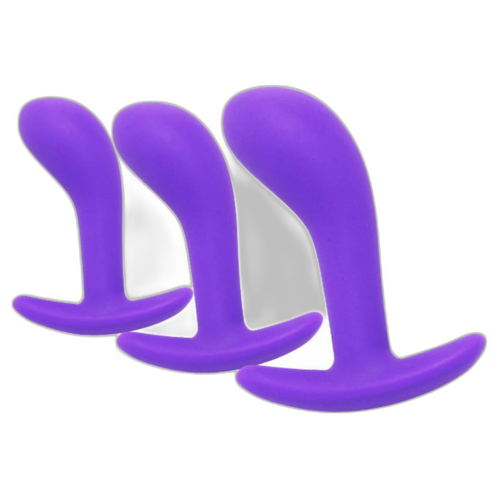 Finger - Silicone Anal Plug Set - Prostate Sex Toy