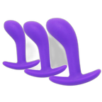 Finger - Silicone Anal Plug Set - Prostate Sex Toy