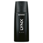 6 x Lynx  Aerosol Bodyspray Black 150 Ml