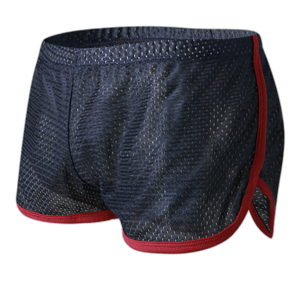 Mens Mesh Loose Breathable Quick Dry Boxers