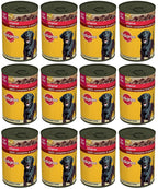 12 x Pedigree Adult Wet Dog Food Tin Original In Loaf 400G