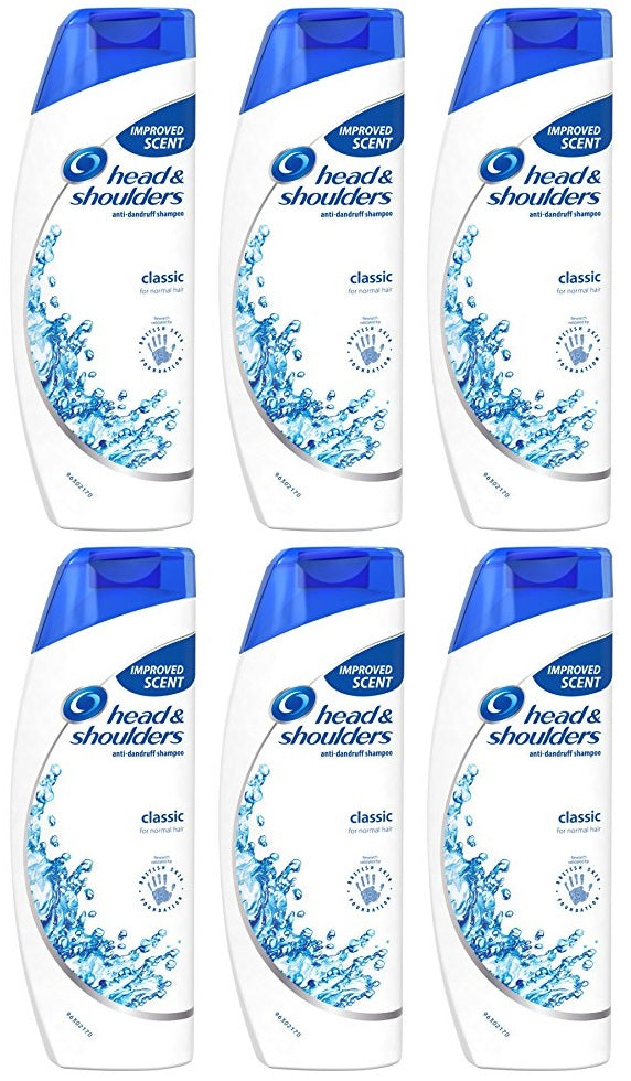 6 x Head & Shoulders Classic Clean Anti-Schuppen Shampoo 250ml