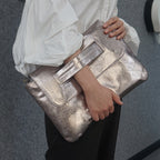 Retro Handbag With Sleeve Crossbody Shoulder Bag With Sleeve