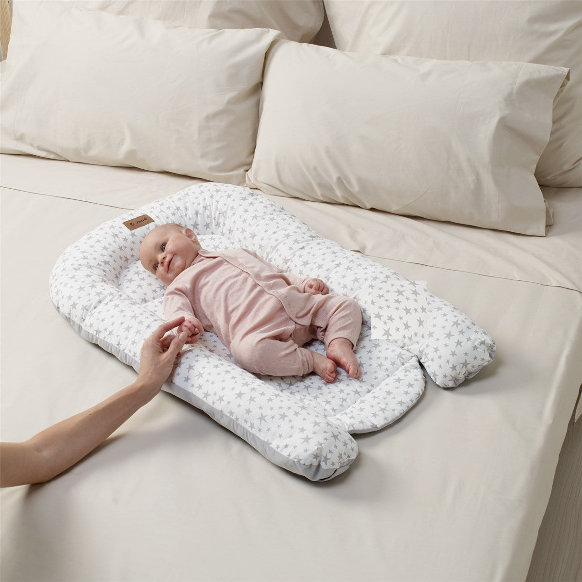 Jane Growing Cute Baby Nest Cushion, Tropic