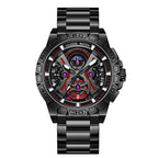 Three-Dimensional Hollow Waterproof Luminous Multifunction Quartz Watch