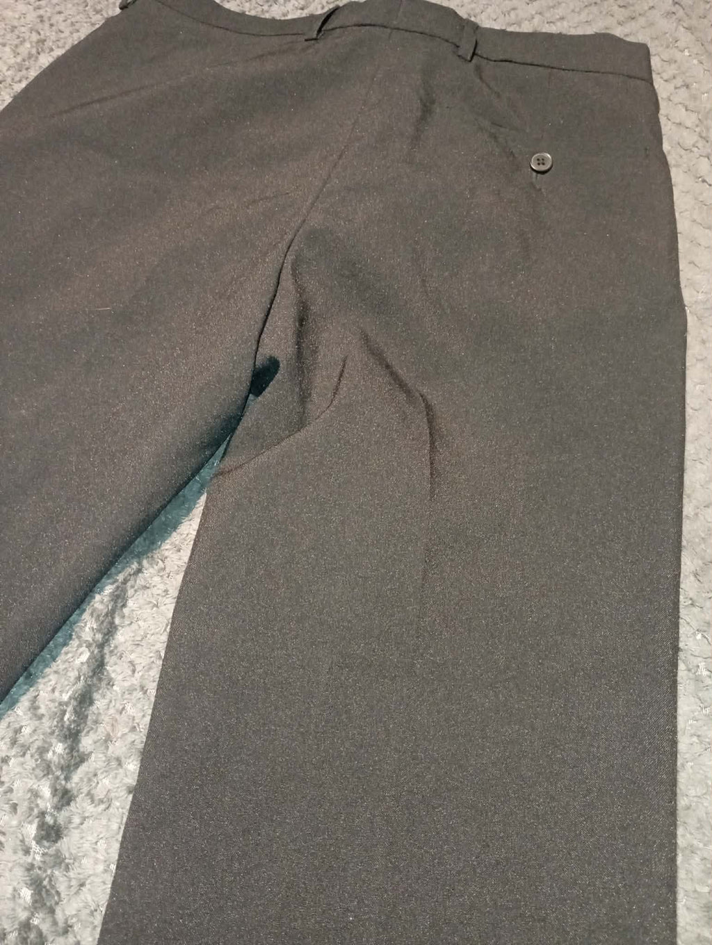 Men's George Black Smart Trousers (W30 Regular)