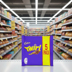20 x Cadbury Twirl Chocolate Bar 5 Pack 107.5G
