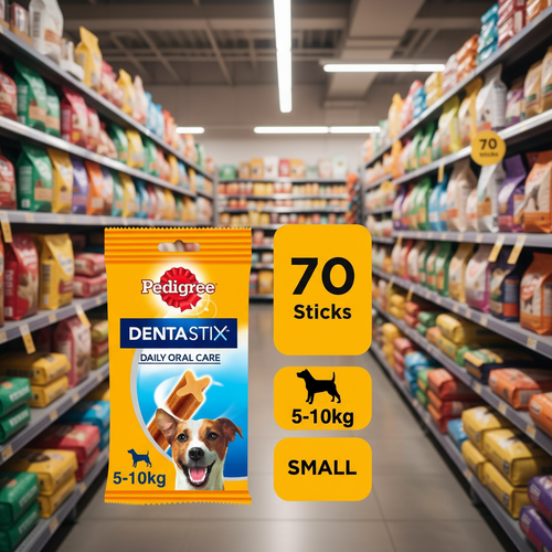 10 x Pedigree Dentastix Daily Fresh Large 25Kg+ 4 Sticks 154G