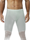3 Pack Men's Breathable Seamless Mid-Length Boxer Briefs