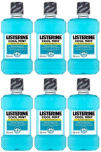 6 x Listerine Cool Mint Mouthwash 250Ml