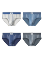 3 Pack Men’s Classic Striped Briefs