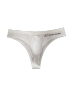 4-pack Men's Sexy Solid Color Letter Seamless Thong