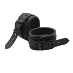 Leather Black Handcuffs