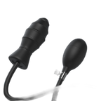 Spiral - Inflatable Butt Plug - Silicone Anal Plug