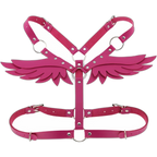 Angel Wings Leather Harness