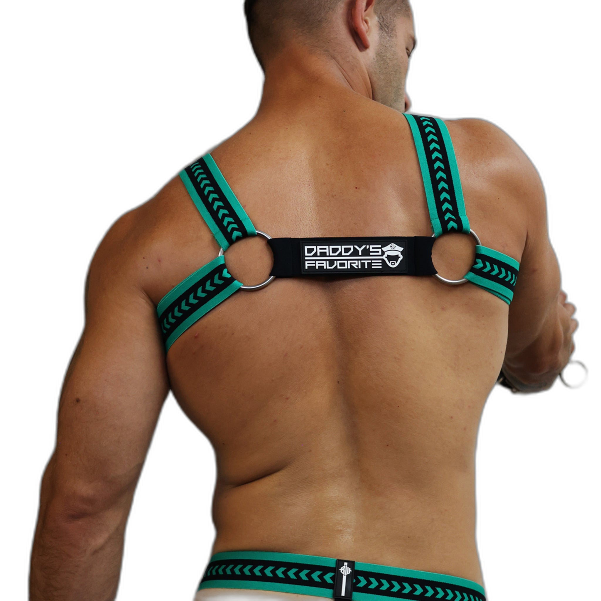 Breedwell Daddys Favourite Bulldog Harness Green