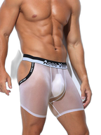 Men's Ice Silk Hip Hollow Mesh Boxer Briefs
