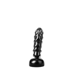 ruff GEAR Super Rib Dildo 9.4 Inch Black