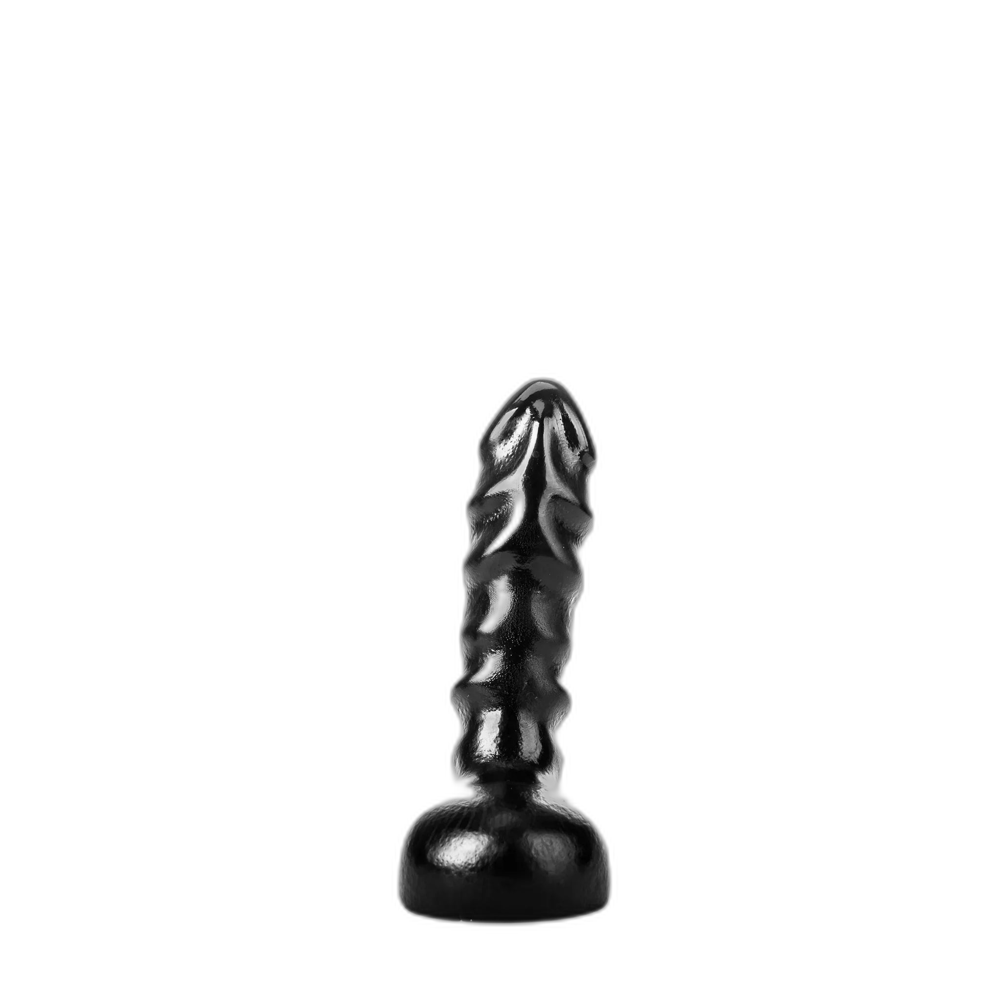 ruff GEAR Super Rib Dildo 9.4 Inch Black