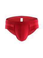 4 Pack Men's Solid Breathable Anti-Pinch Briefs