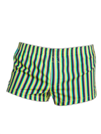 Men's Color Stripes Boxers With Fly